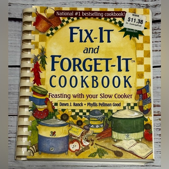 Fix It & Forget It Slow Cooker Cookbook - Picture 1 of 3